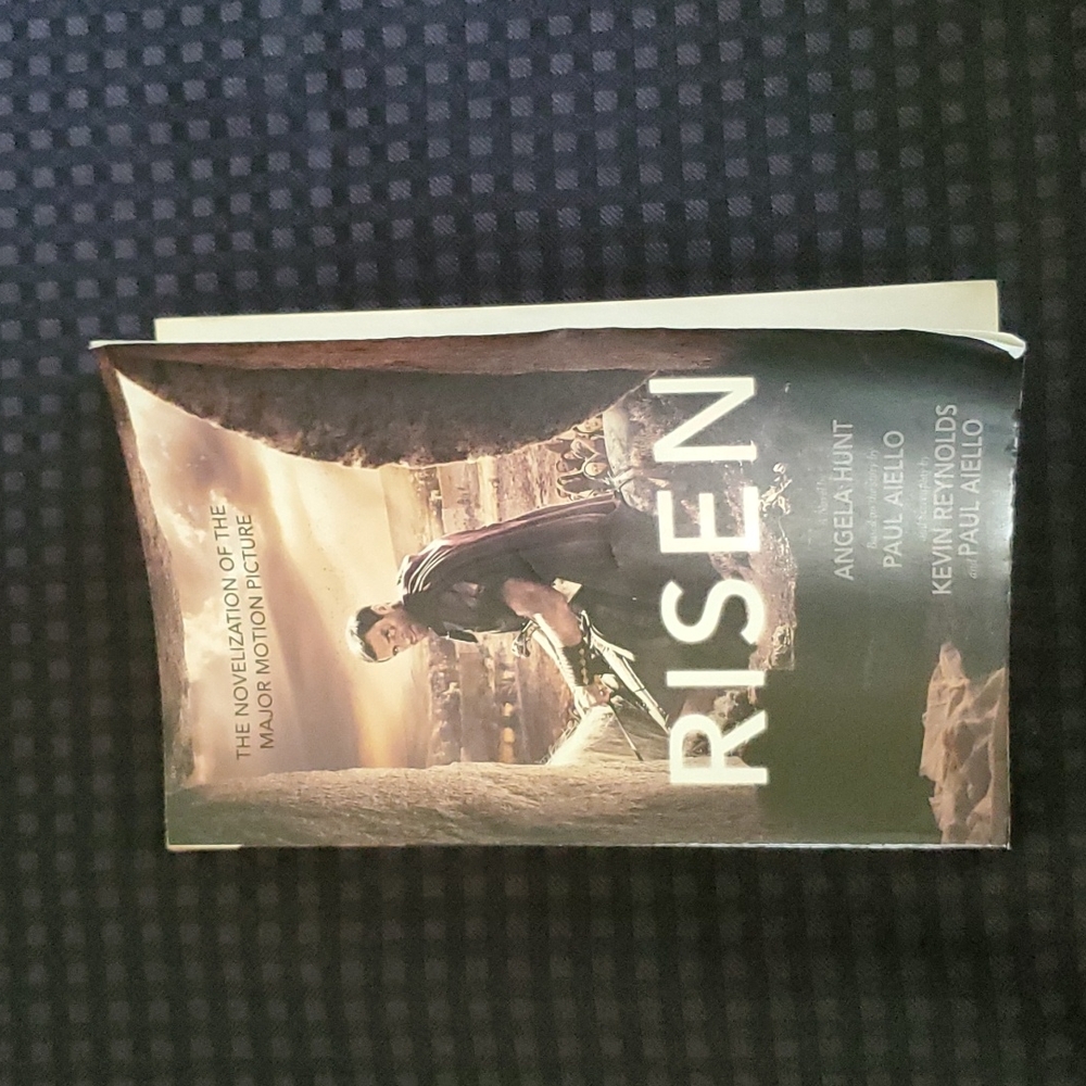 Risen paperback book from the movie